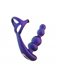 Фиолетовое эрекционное виброкольцо с анальной ёлочкой Stellar Force - ONE DC B.V. - в Домодедово купить с доставкой