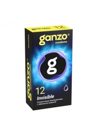 Супертонкие презервативы Ganzo Invisible - 12 шт. - Ganzo - купить с доставкой в Домодедово