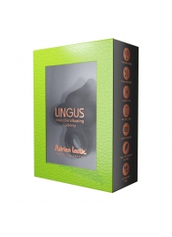 Черное эрекционное кольцо Lingus с вибрацией - Adrien Lastic - в Домодедово купить с доставкой