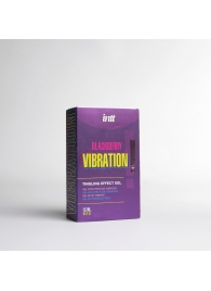 Стимулирующий гель с эффектом вибрации Blackberry Vibration - 15 мл. - INTT - купить с доставкой в Домодедово