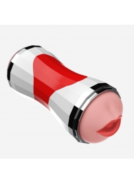 Двусторонний мастурбатор в колбе Power Grip Cup - вагина и ротик - Boys of Toys - в Домодедово купить с доставкой