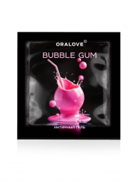 Саше съедобной оральной смазки OraLove с ароматом бабл-гам - 3 гр. - Биоритм - купить с доставкой в Домодедово