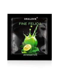 Саше съедобной оральной смазки OraLove с ароматом фейхоа - 3 гр. - Биоритм - купить с доставкой в Домодедово