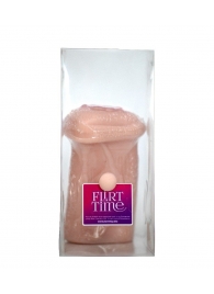 Телесный мастурбатор-вагина с фигурками на поверхности - LOVETOY (А-Полимер) - в Домодедово купить с доставкой