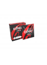Презервативы с ароматом колы Expert Cola - 3 шт. - Expert - купить с доставкой в Домодедово