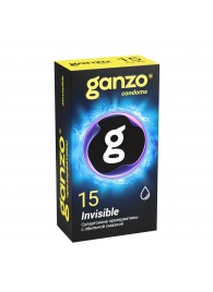 Супертонкие презервативы Ganzo Invisible - 15 шт. - Ganzo - купить с доставкой в Домодедово
