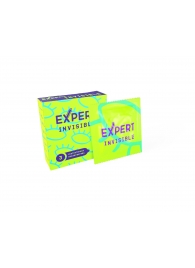 Ультратонкие презервативы Expert Invisible - 3 шт. - Expert - купить с доставкой в Домодедово