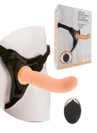 Женский вибрострапон со съемной насадкой и пультом ДУ - Erokay - купить с доставкой в Домодедово