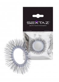 Круглое эрекционное кольцо с «ресничками» - Sextaz - в Домодедово купить с доставкой