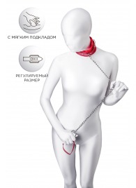 Красный ошейник с подкладкой из меха - ToyFa - купить с доставкой в Домодедово