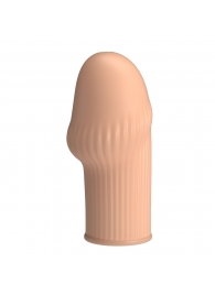 Телесная насадка на пенис Huel - 9 см. - Baile - в Домодедово купить с доставкой