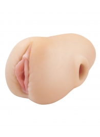 Телесный мастурбатор-вагина Pussy Pounder Squeeze Stroker - Pipedream - в Домодедово купить с доставкой