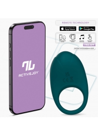 Зеленое интерактивное виброкольцо Ringo - Intoyou - в Домодедово купить с доставкой