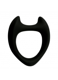 Черное эрекционное кольцо с рожками Wooomy Toro M - Adrien Lastic - в Домодедово купить с доставкой