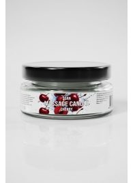 Массажная свеча «Спелая вишня» - 50 мл. - SGAN - купить с доставкой в Домодедово