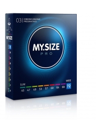 Презервативы MY.SIZE размер 72 - 3 шт. - My.Size - купить с доставкой в Домодедово