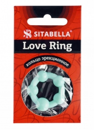 Цветное эрекционное кольцо с 5 бусинами Love Ring - Sitabella - в Домодедово купить с доставкой