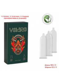 Презервативы YOKIRO Mix - 12 шт. - Sitabella - купить с доставкой в Домодедово