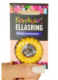 Цветное рельефное эрекционное кольцо Ellasring - Sitabella - в Домодедово купить с доставкой