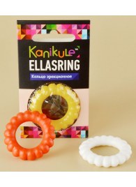 Цветное рельефное эрекционное кольцо Ellasring - Sitabella - в Домодедово купить с доставкой