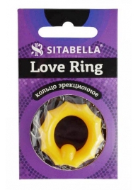 Цветное эрекционное кольцо Love Ring - Sitabella - в Домодедово купить с доставкой