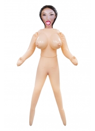 Телесная надувная секс-кукла с пышным бюстом - NMC - в Домодедово купить с доставкой