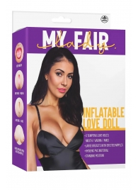 Телесная надувная секс-кукла с 3 любовными отверстиями - NMC - в Домодедово купить с доставкой