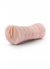 Телесный мастурбатор-вагина Ayumi с вибрацией - Blush Novelties - в Домодедово купить с доставкой