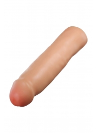 Телесная насадка-удлинитель Tenacity - 21,6 см. - Blush Novelties - в Домодедово купить с доставкой