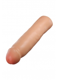 Телесная насадка-удлинитель Vindicate - 21,6 см. - Blush Novelties - в Домодедово купить с доставкой