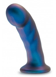 Синяя насадка-фаллоимитатор Rebellion 5.75 Inch Pegging Dildo - 14,6 см. - Blush Novelties - купить с доставкой в Домодедово