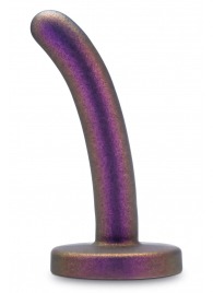 Фиолетовая насадка с гладкой поверхностью Surrender 4.75 Inch Beginner Pegging Dildo - 12 см. - Blush Novelties - купить с доставкой в Домодедово