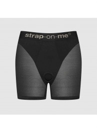 Трусики-шорты для фиксации насадок Strap-on-me Harness Lingerie Halo - size XS - Strap-on-me - купить с доставкой в Домодедово