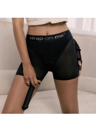 Трусики-шорты для фиксации насадок Strap-on-me Harness Lingerie Halo - size L - Strap-on-me - купить с доставкой в Домодедово