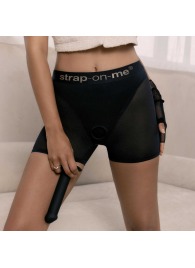 Трусики-шорты для фиксации насадок Strap-on-me Harness Lingerie Halo - size XL - Strap-on-me - купить с доставкой в Домодедово