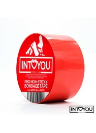 Красный скотч для фиксации Non-Sticky Bondage Tape - 15 м. - Intoyou - купить с доставкой в Домодедово