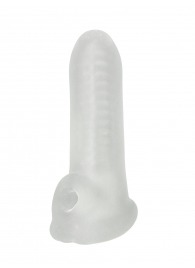 Белый фаллоудлинитель Striker - 13,5 см. - Lola Games - в Домодедово купить с доставкой