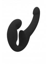 Черный безремневой страпон Share Lite - Fun Factory - купить с доставкой в Домодедово