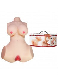 Мастурбатор-торс Aveline с 2 любовными тоннелями - Baile - в Домодедово купить с доставкой
