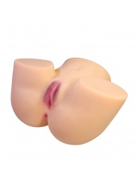 Телесный мастурбатор Liora с 2 любовными тоннелями - Baile - в Домодедово купить с доставкой