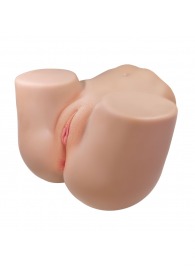 Телесный мастурбатор Julia с 2 любовными тоннелями - Baile - в Домодедово купить с доставкой