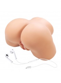 Телесный мастурбатор Olivia с 2 любовными отверстиями - Baile - в Домодедово купить с доставкой