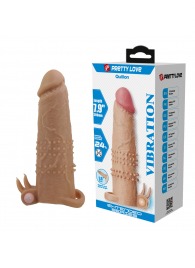 Телесная насадка на пенис Quillon - 20 см. - Baile - в Домодедово купить с доставкой