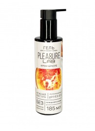 Съедобный лубрикант на водной основе Pleasure Lab с ароматом крем-брюле - 185 мл. - Pleasure Lab - купить с доставкой в Домодедово