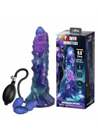 Фиолетовый яйцеродящий фаллоимитатор Duskwalker Sentinal на присоске - 22,4 см. - Baile - купить с доставкой в Домодедово