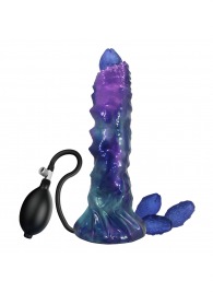 Фиолетовый яйцеродящий фаллоимитатор Duskwalker Sentinal на присоске - 22,4 см. - Baile - купить с доставкой в Домодедово