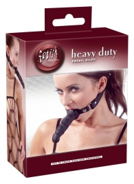 Кляп с наружным фаллоимитатором Knebel mit Dildo - Orion - купить с доставкой в Домодедово