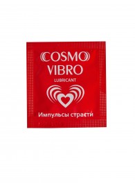 Пробник женского стимулирующего лубриканта на силиконовой основе Cosmo Vibro - 3 гр. - Биоритм - купить с доставкой в Домодедово