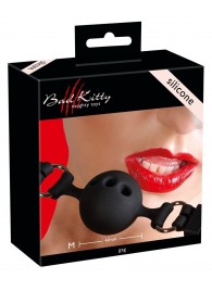 Средний силиконовый кляп-шар на регулируемых ремешках - Orion - купить с доставкой в Домодедово