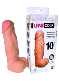 Фаллическая насадка Харнесс UNICOCK 10  - 25 см. - LOVETOY (А-Полимер) - купить с доставкой в Домодедово
